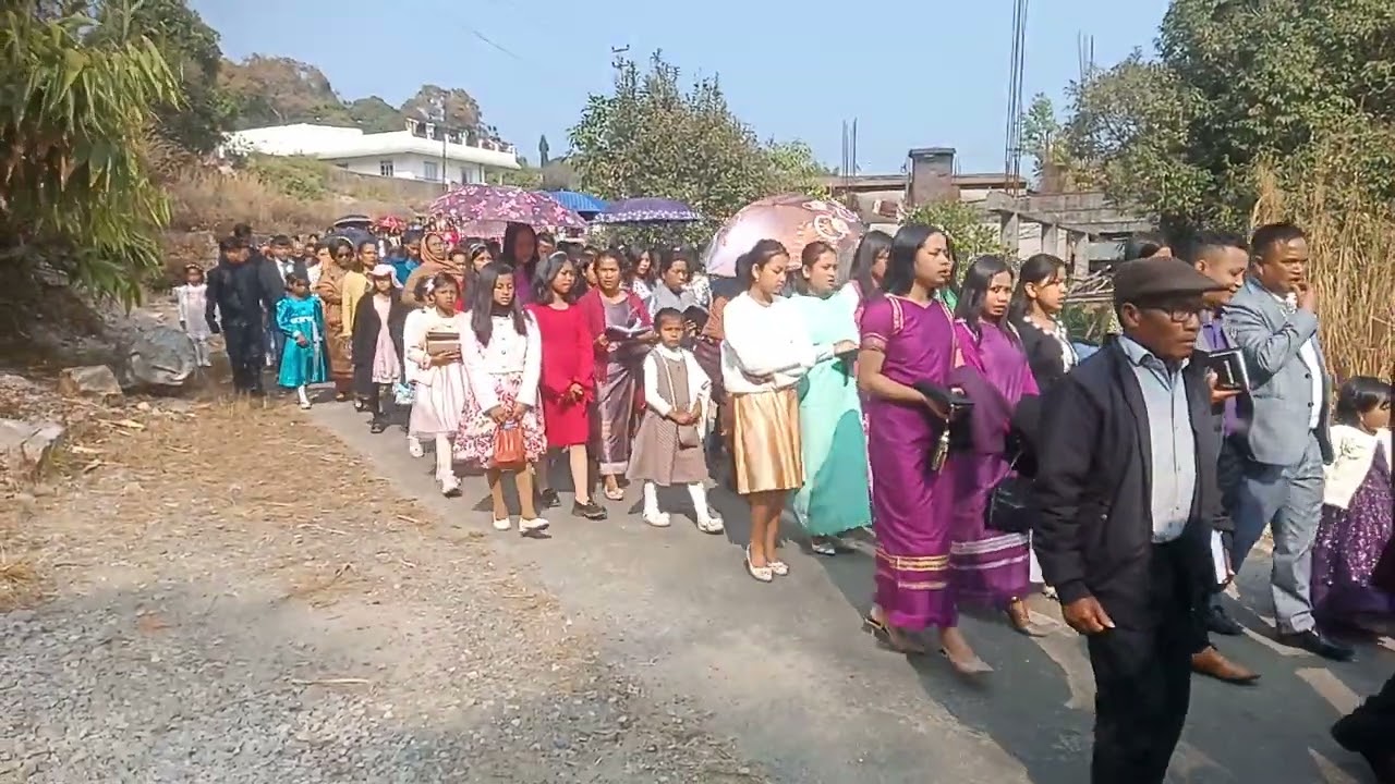 Procession Iukharist jong ka Pynursla parish(15-02-2026).