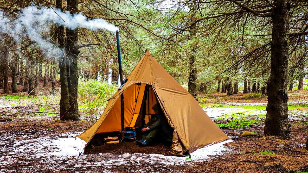 Caught in Violent Storms In a Hot Tent - Video Compilation