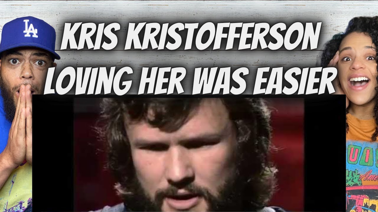 BEAUTIFUL!| FIRST TIME HEARING Kris Kristofferson -  Loving Her Was Easier REACTION