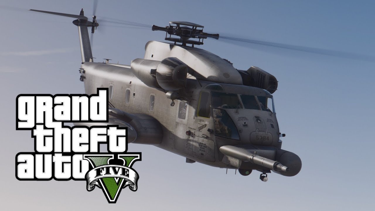 GTA V MH-53J Pave Low (MOD)