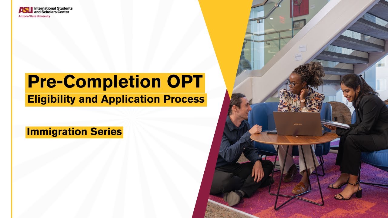 Pre-Completion OPT: Spring 2026 Immigration Series