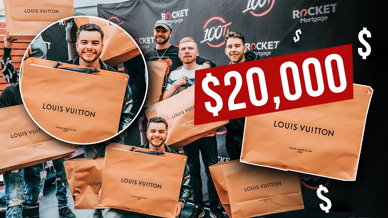 SPENDING $20,000 AT LOUIS VUITTON