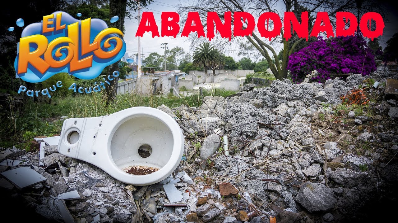 VISITANDO UN PARQUE ACUATICO ABANDONADO EN CDMX ATERRADOR 🏊👻