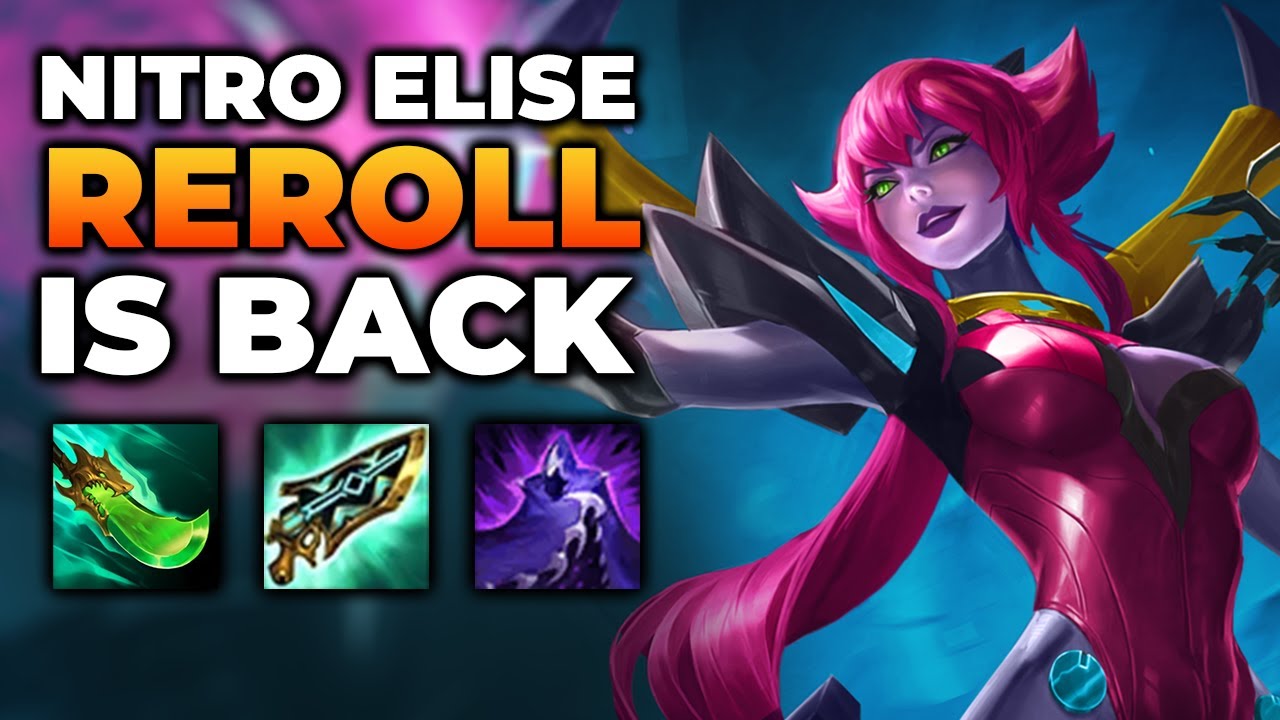 NOT TODAY NITRO REROLL IS BROKEN!| TFT SET 14 CYBER CITY