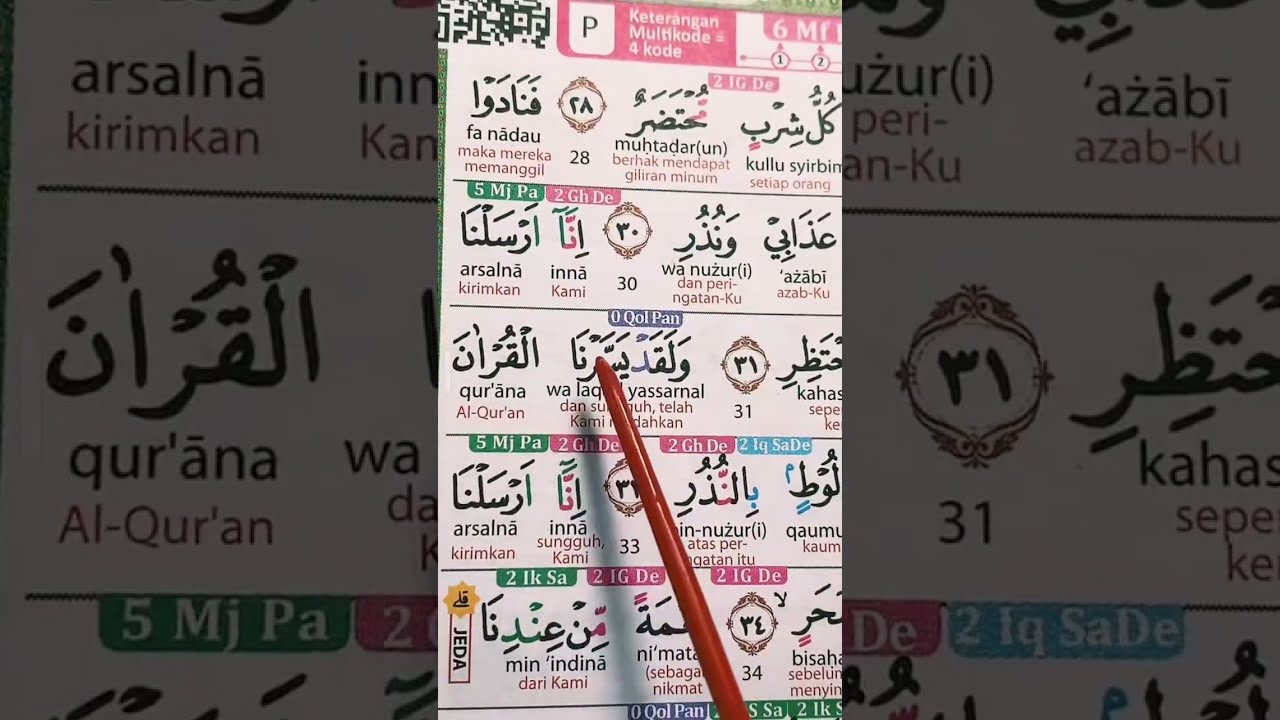 BELAJAR MENGAJI AL-QUR'AN DAN TAJWIDNYA 10 MARET 2026