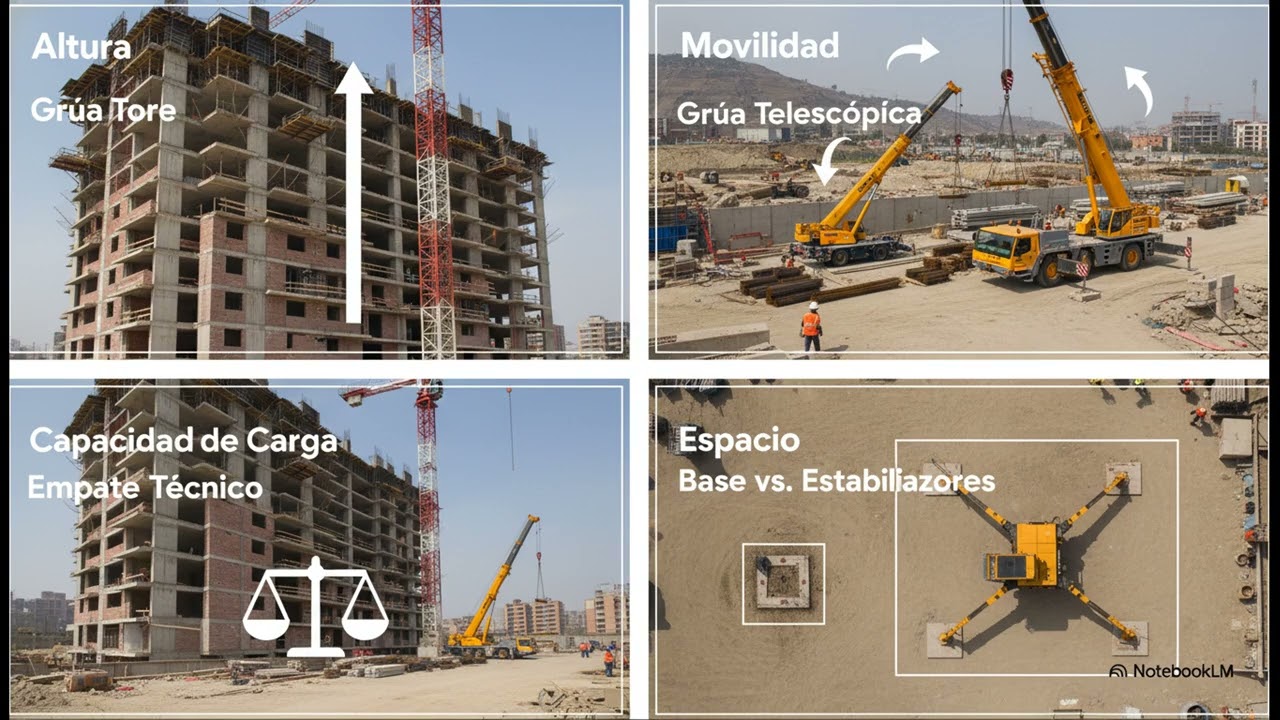 Eligiendo la Grúa Torre Perfecta