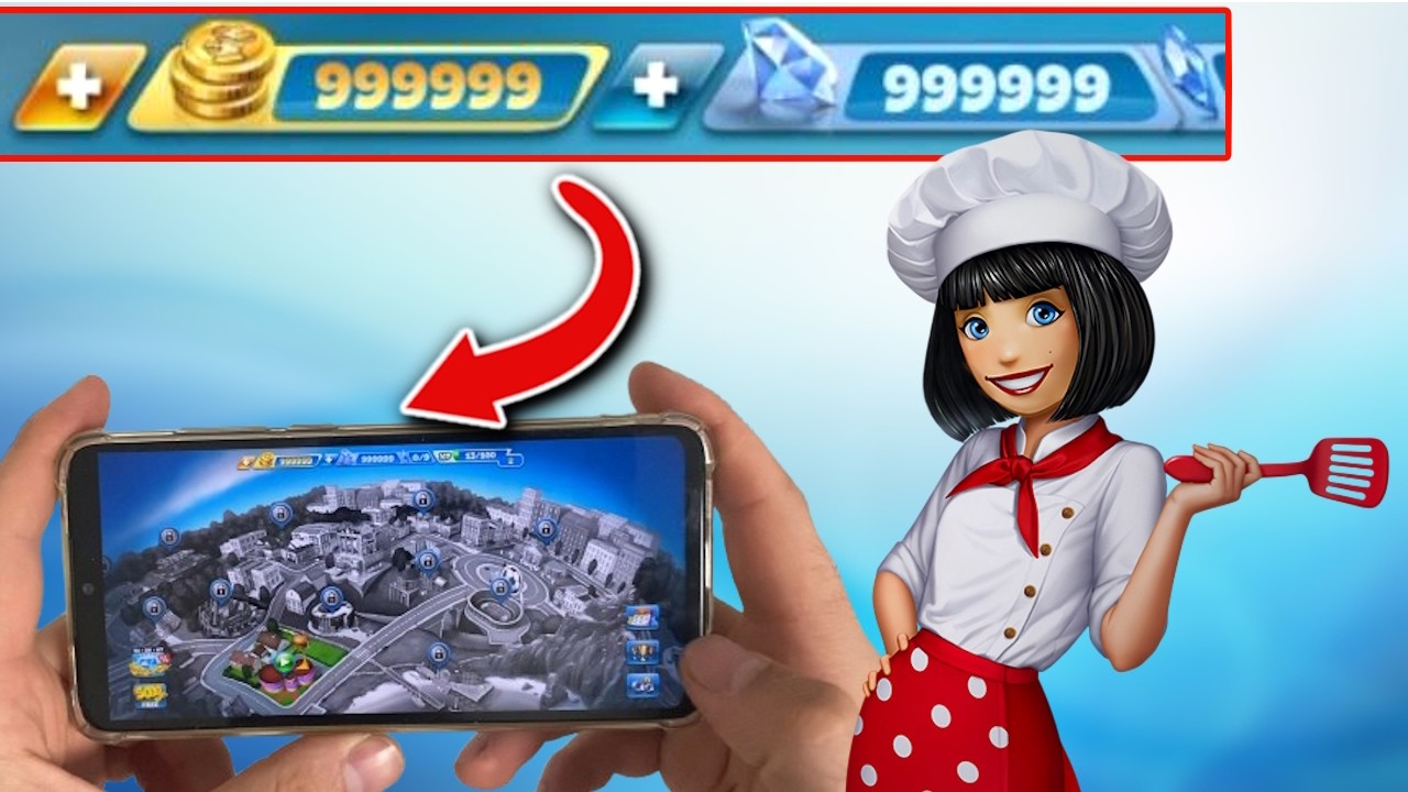 Cooking Fever Hack/Mod Apk - How To Get Cooking Fever Unlimited Gems and Coins (iOS, Android)