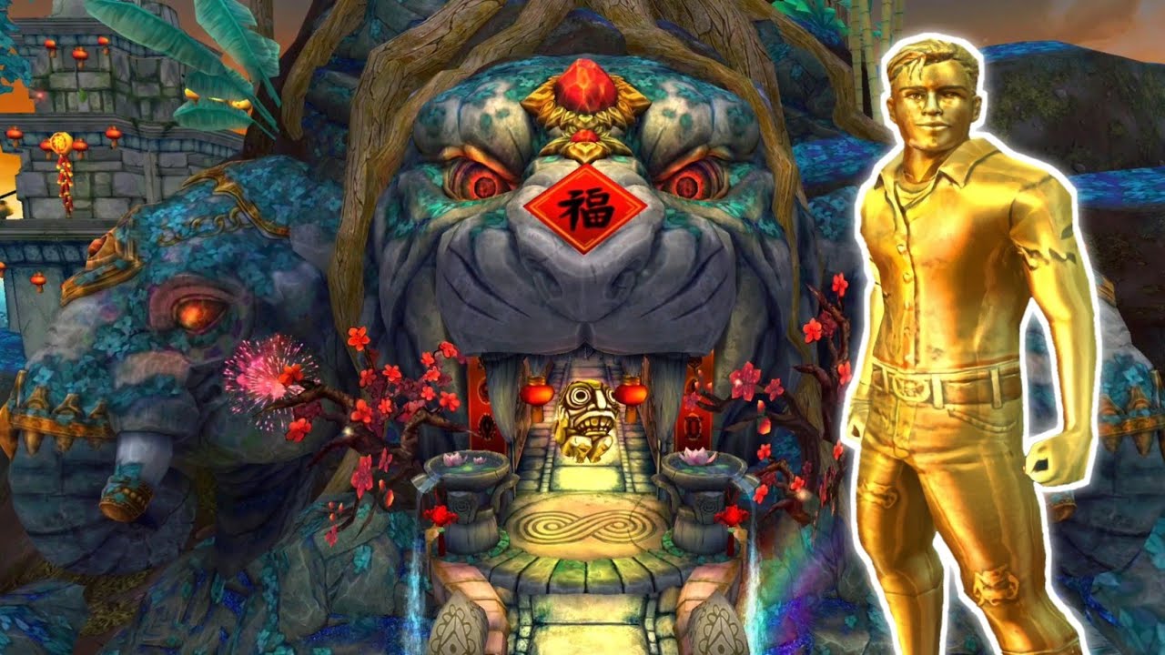 Temple Run 2 - Lost Jungle Lantern Festival - Guy Dangerous Golden - Fullscreen Gameplay