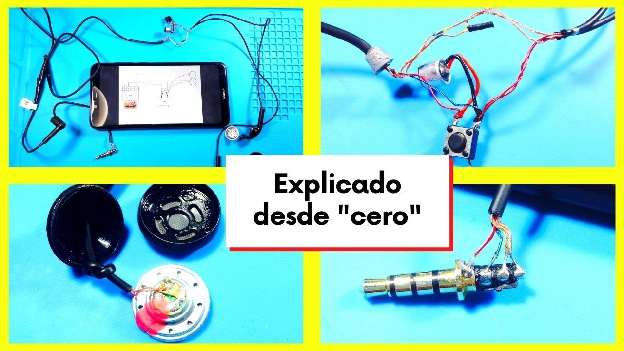18.- DIAGRAMA de AURICULARES con MICROFONO - TRRS