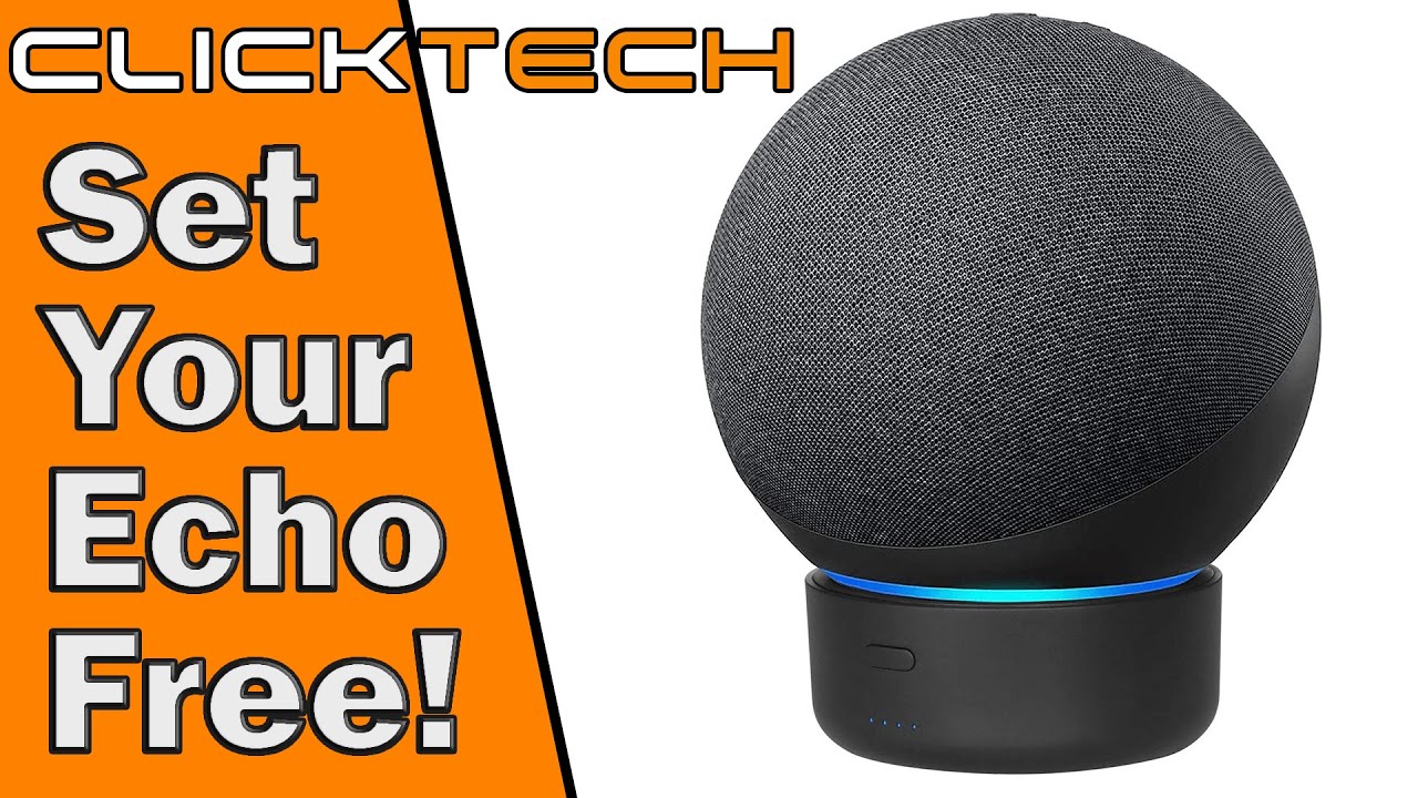 Make your Amazon Echo 4 Portable! - GGMM E4 Battery Base