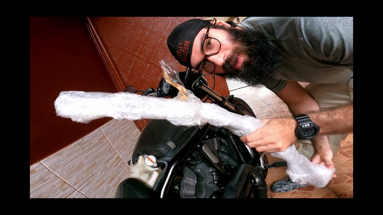 Troca do Guidão | Consertando a  Night Rod | Part.4