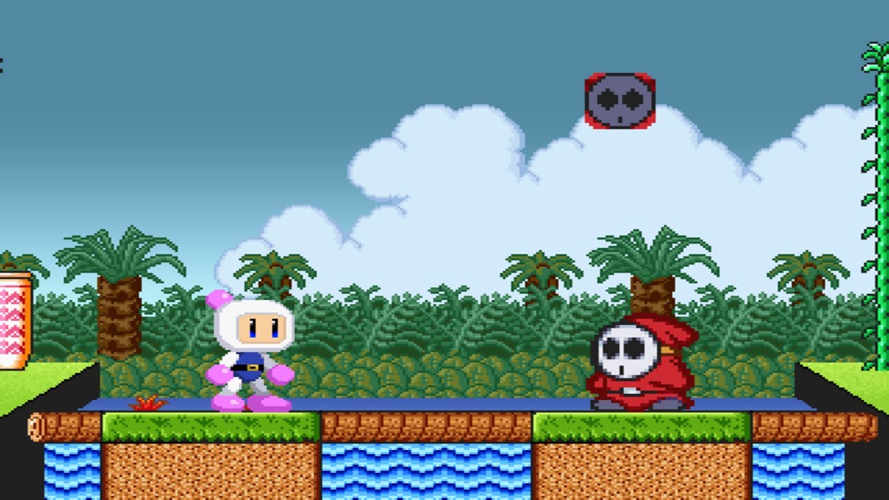 ADD004 MUGEN: Bomberman (Me) Vs Heiho/Shy Guy (Buti, Below273 Edited)