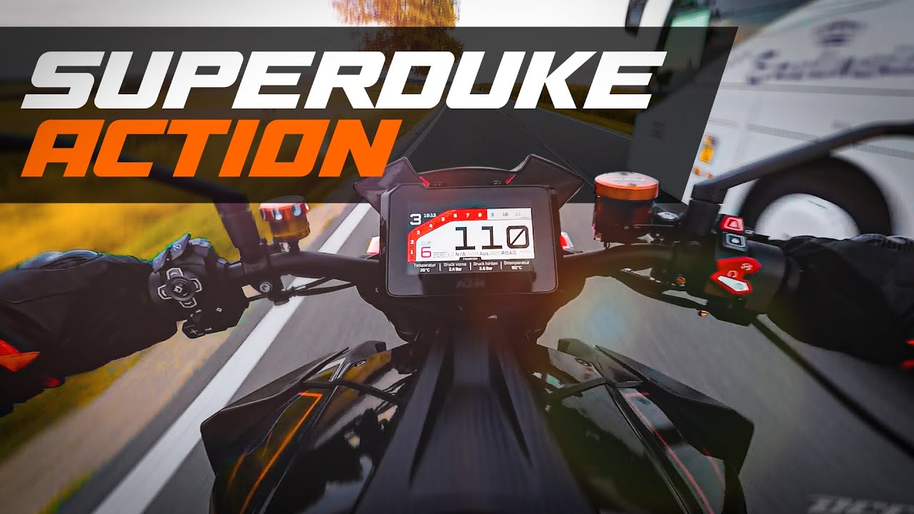 DCC Designs - KTM 1290 Super Duke R 3.0 ripping streets - Austin Exhauts RAW SOUND !!!