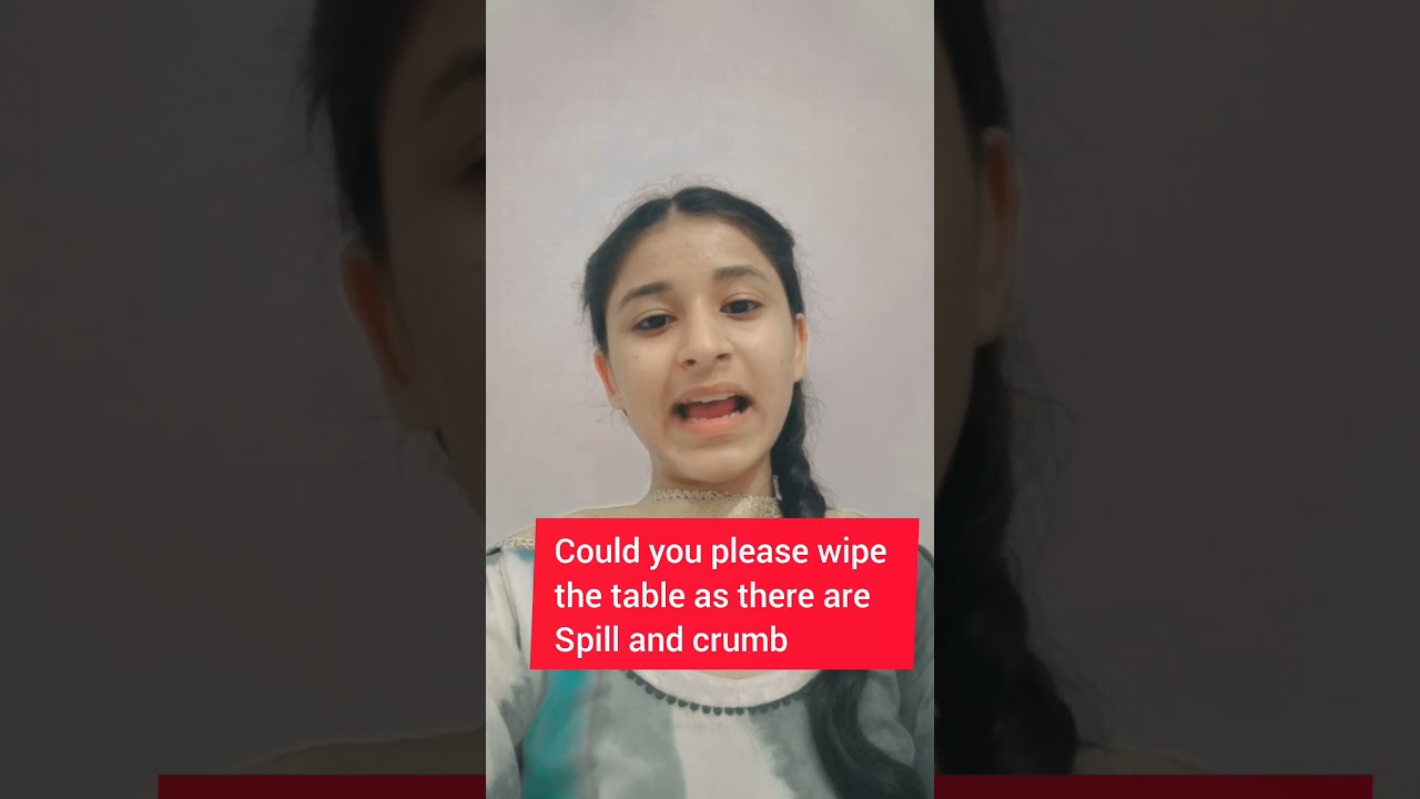 Restaurant vocabulary 