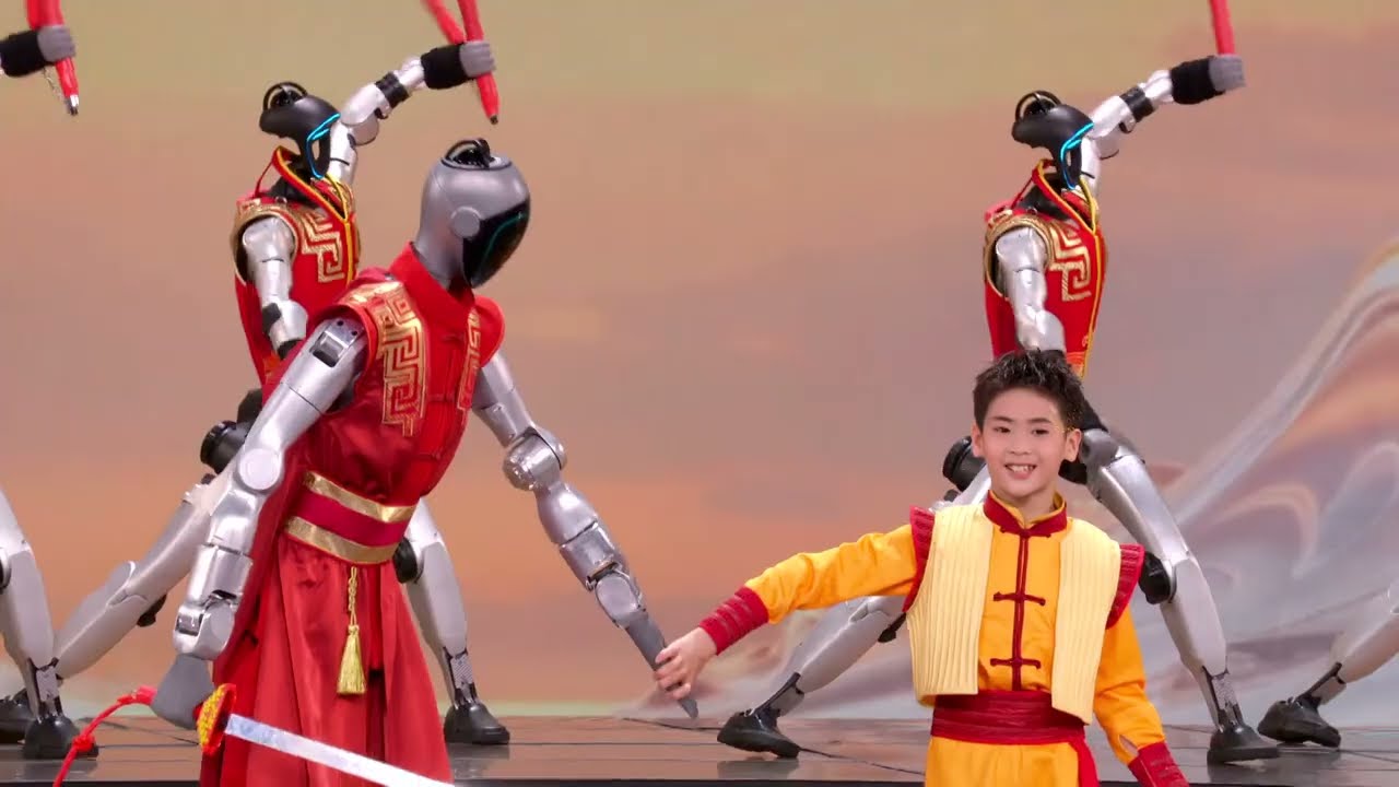 Chinese Spring Festival: Robots in Martial Arts Magic