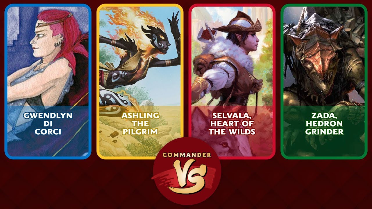 Commander VS S13E9: Gwendlyn vs Ashling vs Selvala vs Zada [EDH]