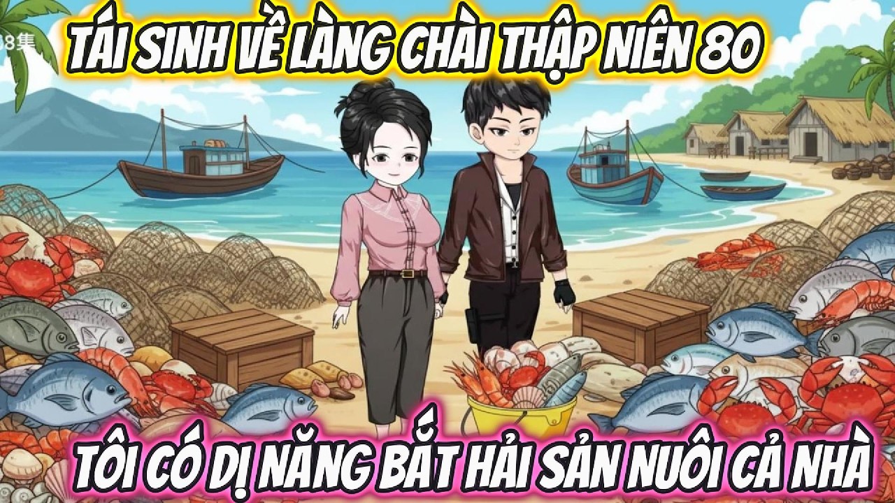 Tái Sinh Về Làng Chài Thập Niên 80, Tôi Có Dị Năng Bắt Hải Sản Nuôi Cả Nhà | Coin VietSub