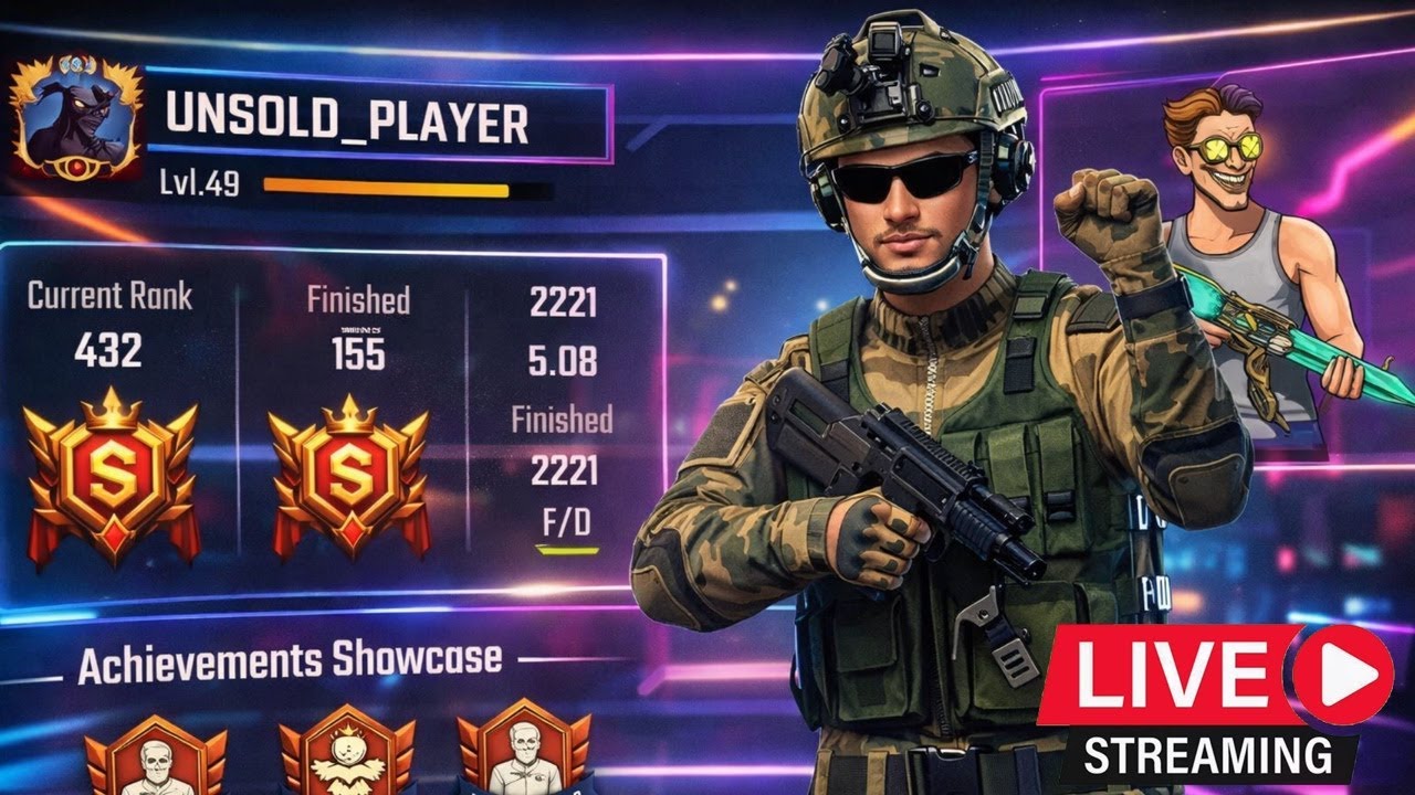 🔴 UNSOLD IS LIVE #scarfall2.0 #scarfall #unsold #unsoldplayerThis stream is created with #PRISMLiveS