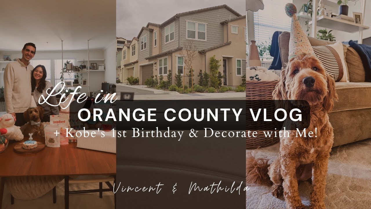 Puppy’s 1st Birthday, New Coffee Shop, & Decorating for Easter | April 2025