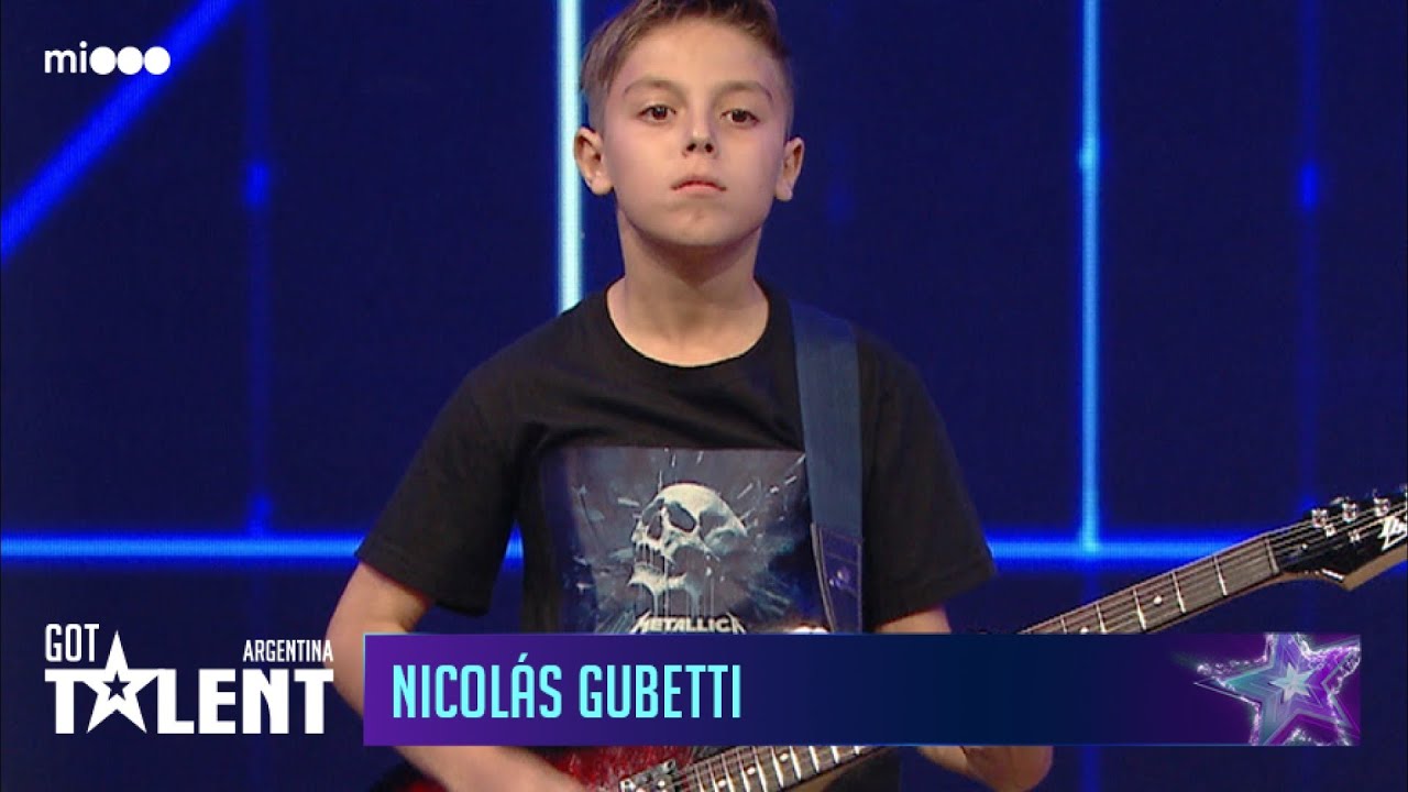 Nicolás Gubetti - Guitarrista | 4tos | Got Talent Argentina 2023