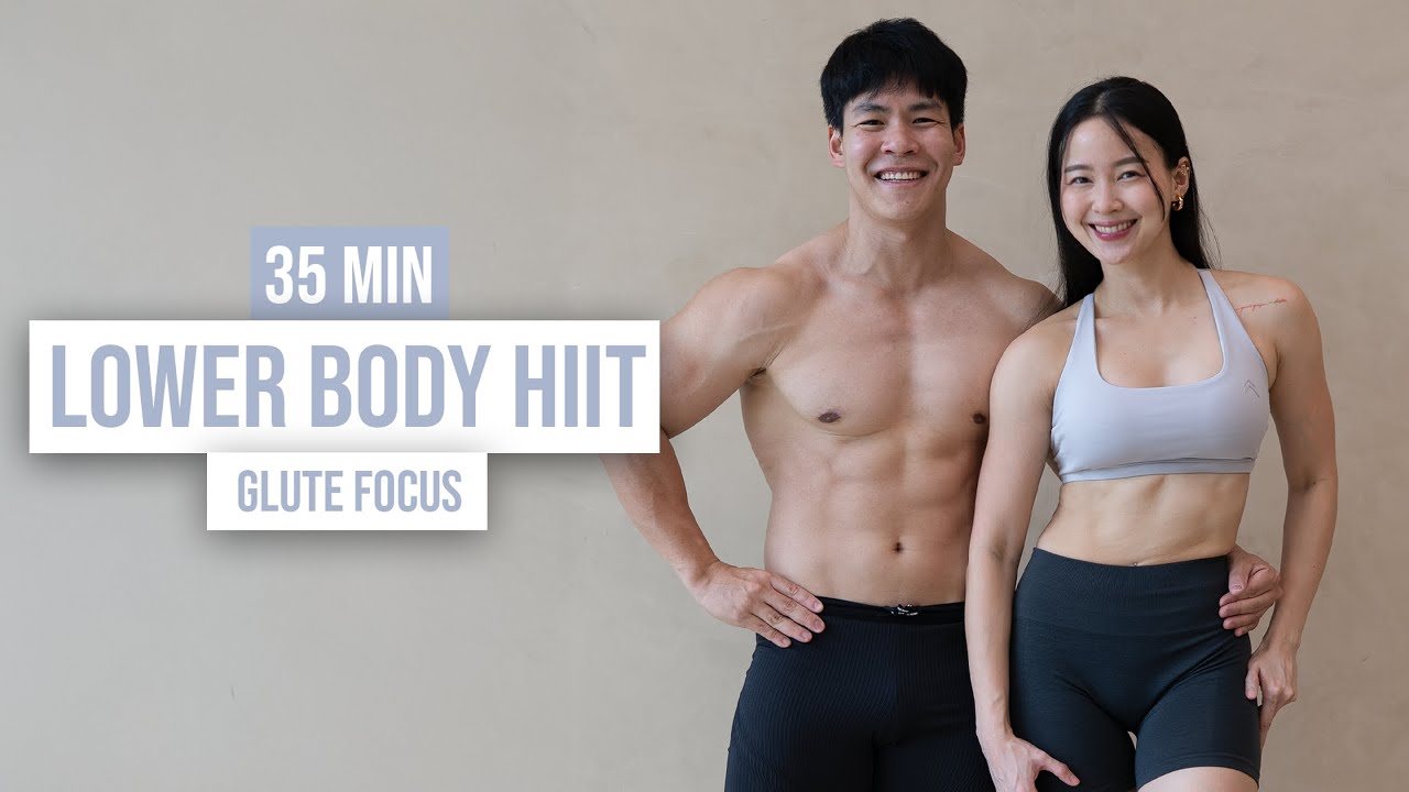 35 MIN LOWER BODY HIIT | Glute-Focused, Build Strength & Burn Fat