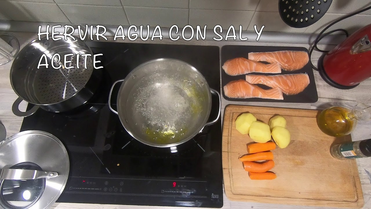 VIDEORECETA: SALM&Oacute;N AL VAPOR