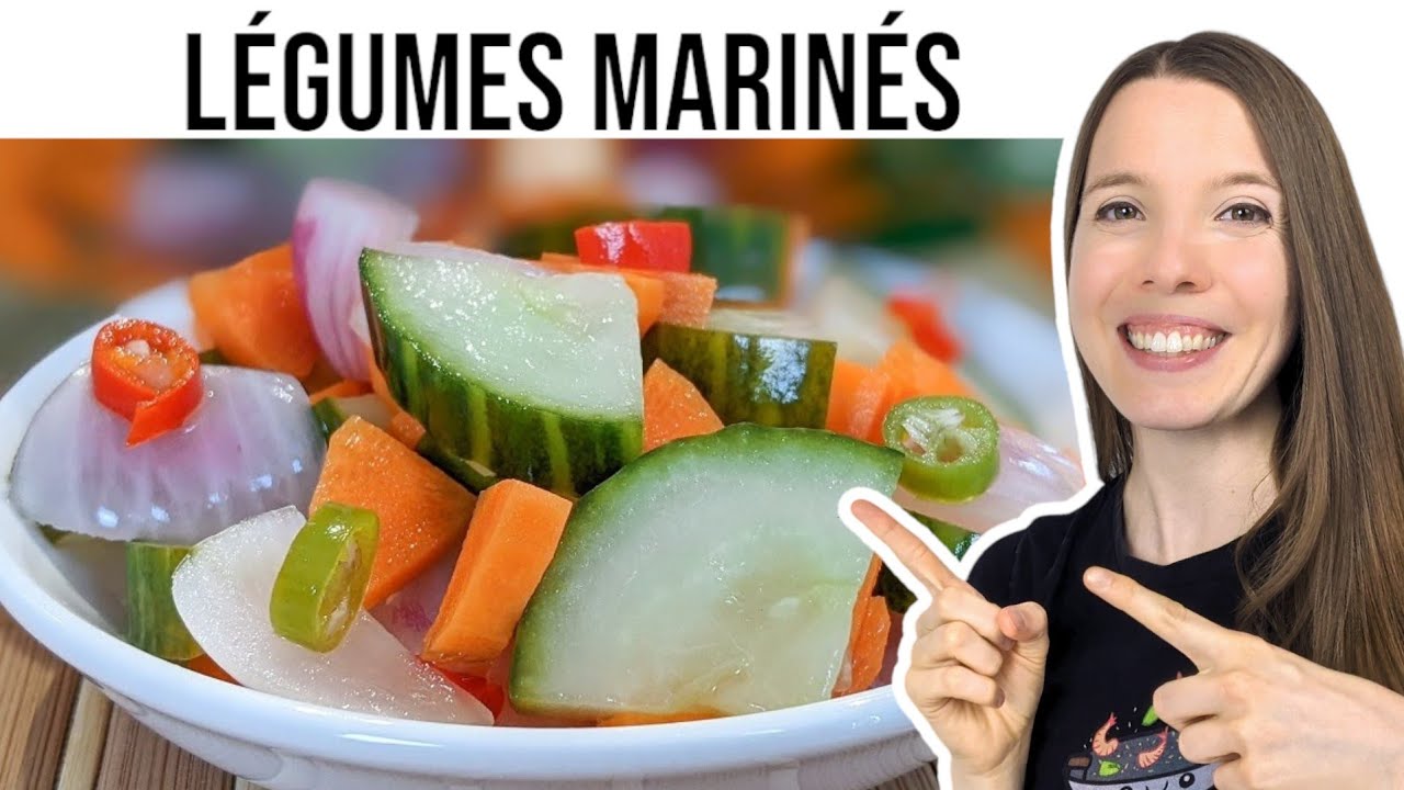 Recette de Marinade: ACAR - Légumes Marinés Indonésiens HOP DANS LE WOK