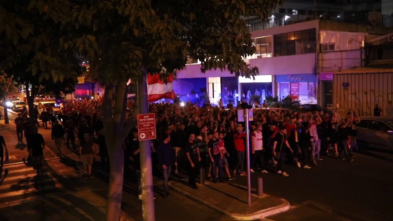 Ultras Hapoel -  18/19 צעדה לדרבי סל