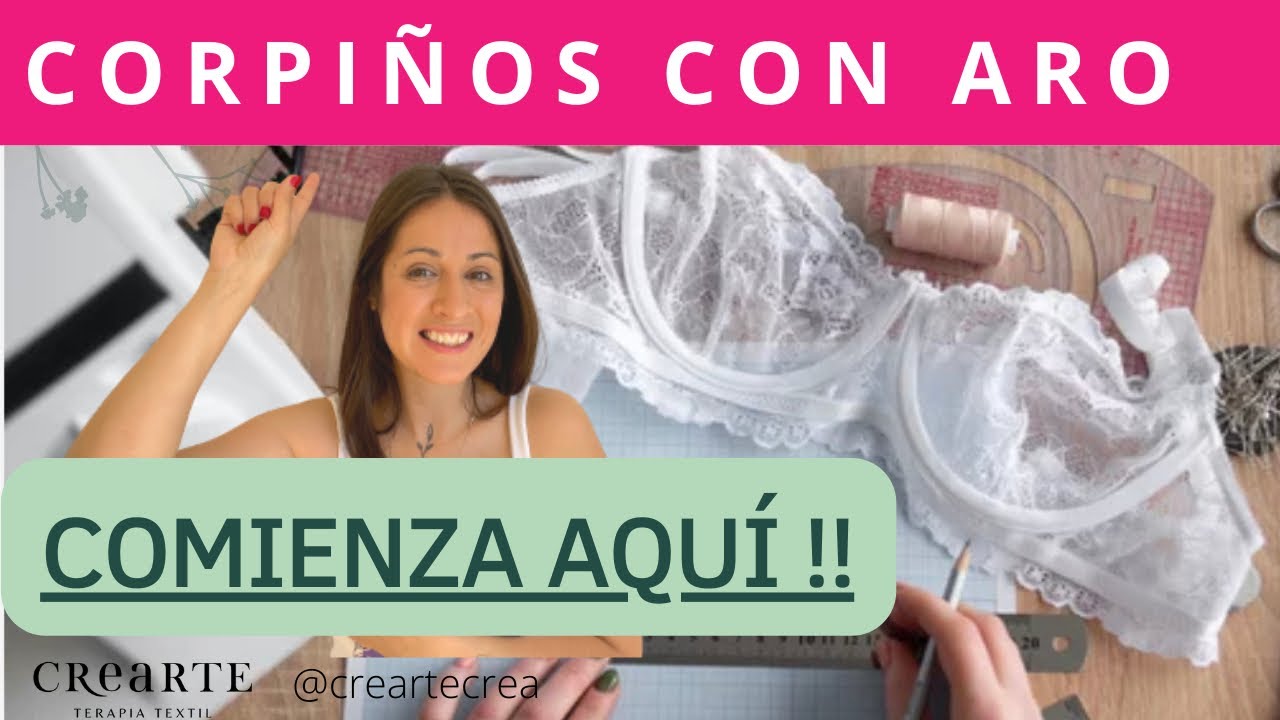 🔥CORPIÑO  CON ARO. Comienza aqui 👉Te cuento sobre Materiales, agujas, hilo, técnicas y mas.