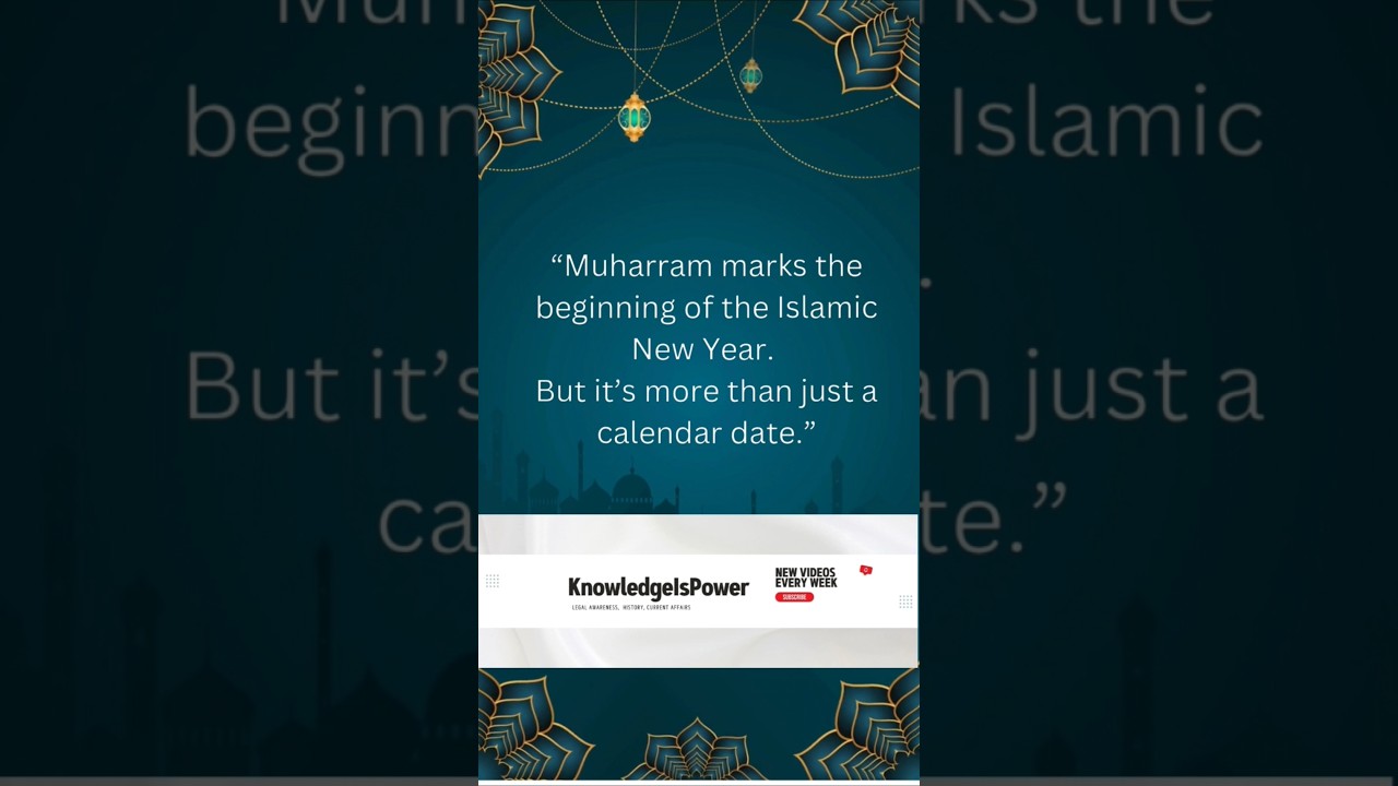 Why is Muharram So Important in Islam? #Muharram #Ashura #IslamicNewYear #ImamHussain #Karbala