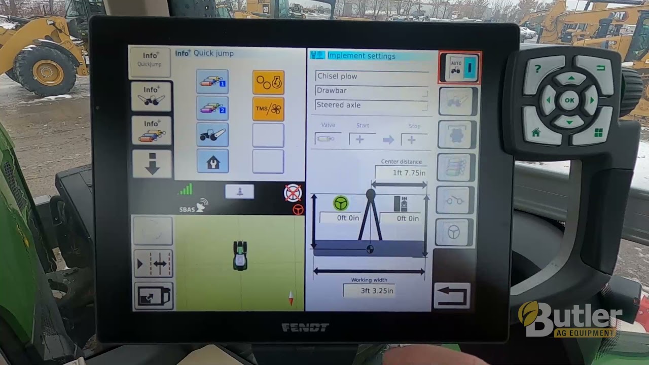 Setting Up A New Implement on the Fendt VarioTerminal NT01 Monitor