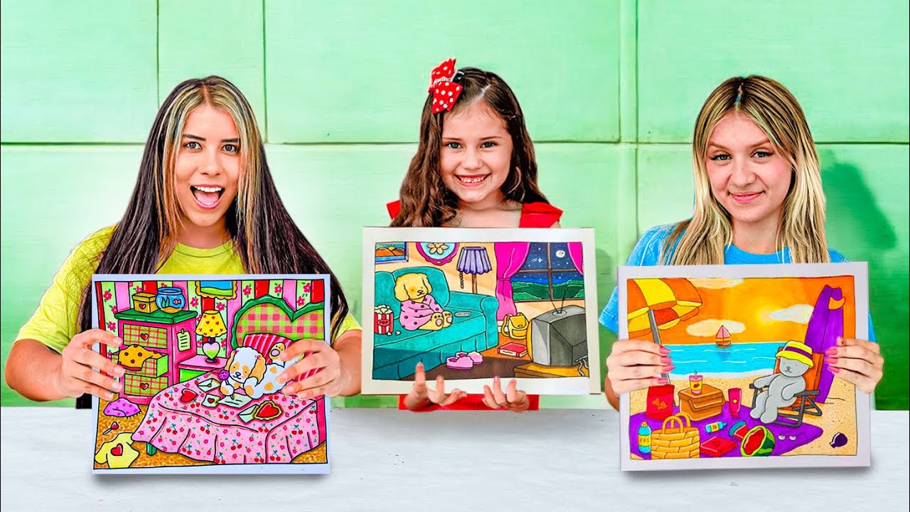 QUEM PINTAR MELHOR O SEU BOBBIE GOODS VENCE! - desafio com minha irmãzinha
