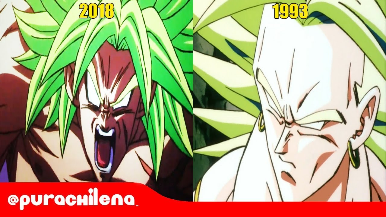 ¿Por Qué Son Tan Distintos? Comparacion Broly Dragon Ball Z Y Dragon Ball Super | @Purachilena
