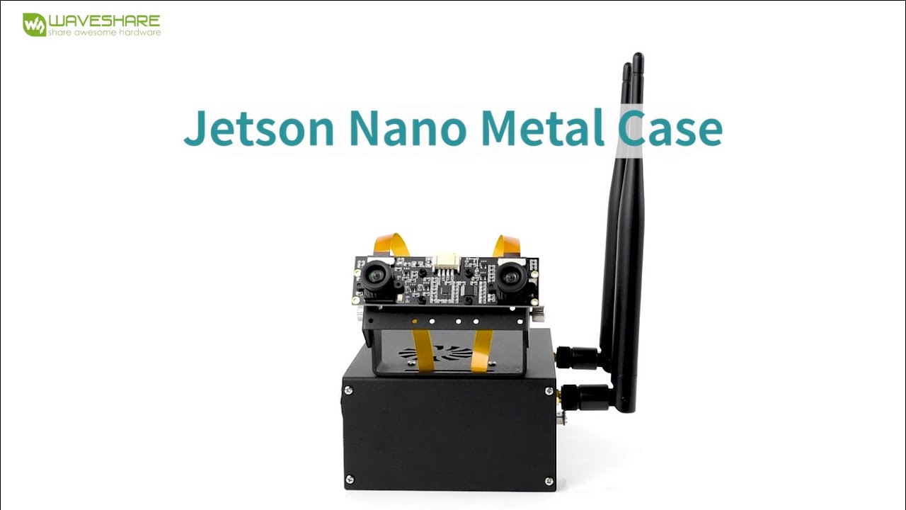 Waveshare Jetson Nano Case（C）Assembly Guide