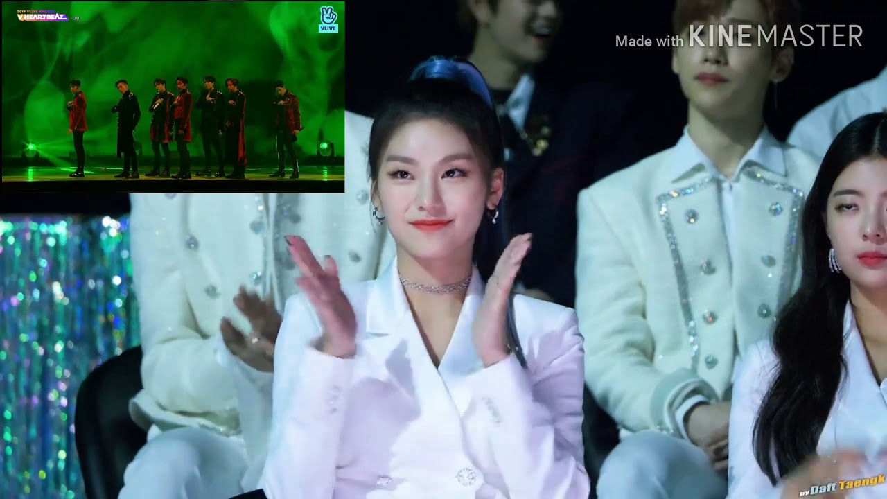 YEJI ITZY reaction GOT7 YCMY & CrashAndBurn
@ 2019 V HEARTBEAT