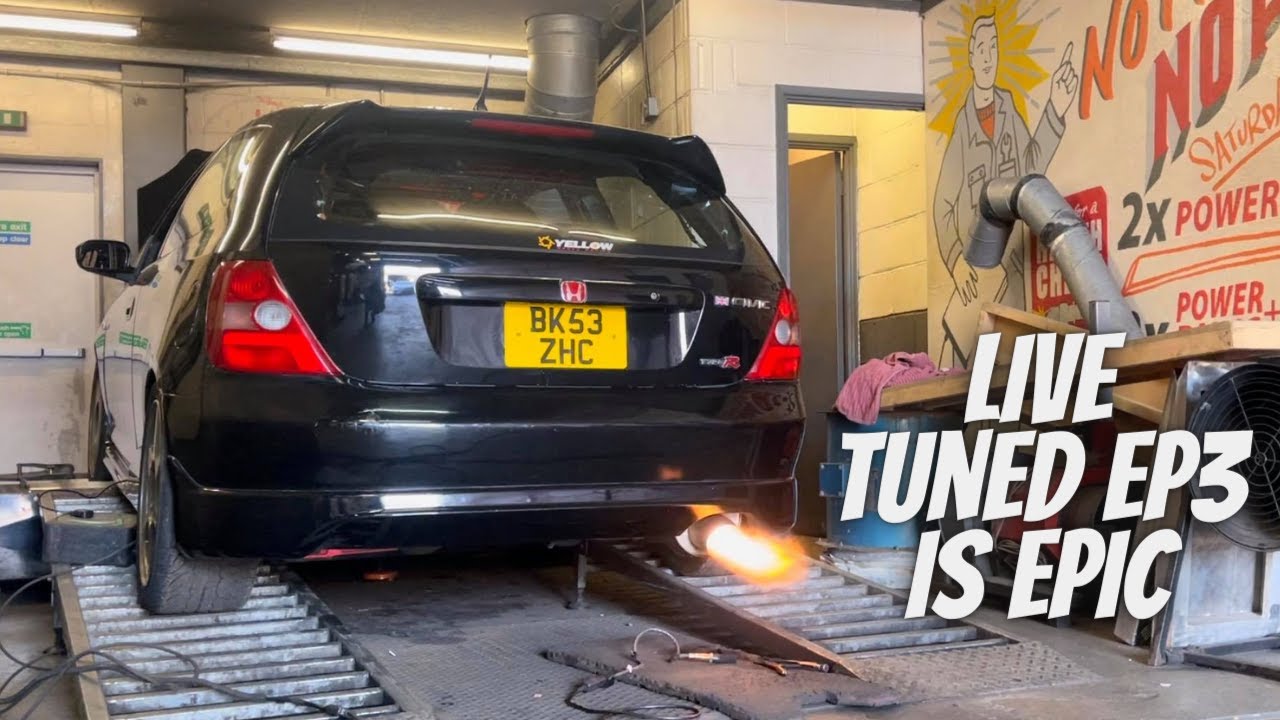Custom Tuned Honda Civic Ep3 Type R Track Car