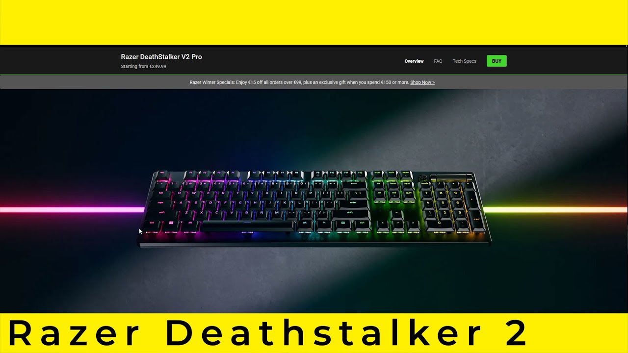 Razer Deathstalker V2 vs V2 Pro, which one to get
