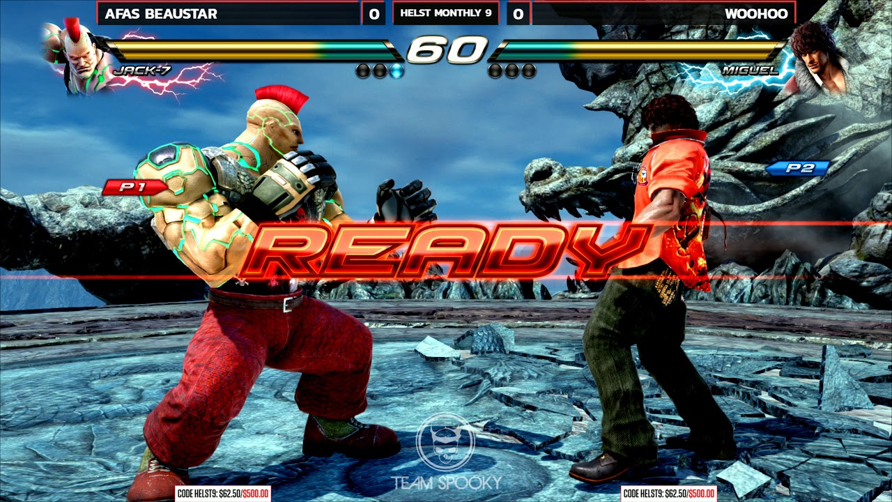 Tekken 7 @ Helst Monthly #8 - Beaustar (Jack) vs Woohoo (Miguel) [4K/60fps]