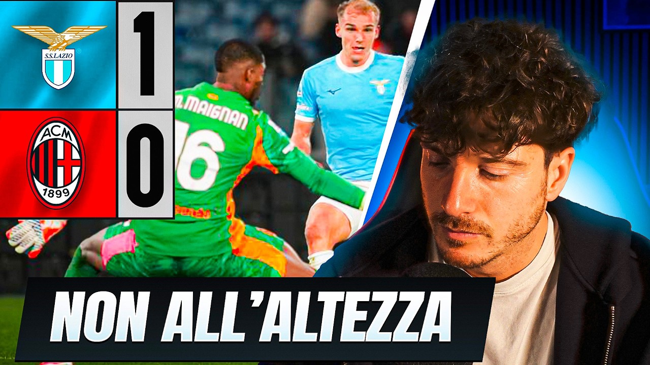 LAZIO-MILAN 1-0 | UN MILAN DELUDENTE BUTTA VIA LA POSSIBILITÀ DI RIAPRIRE IL CAMPIONATO