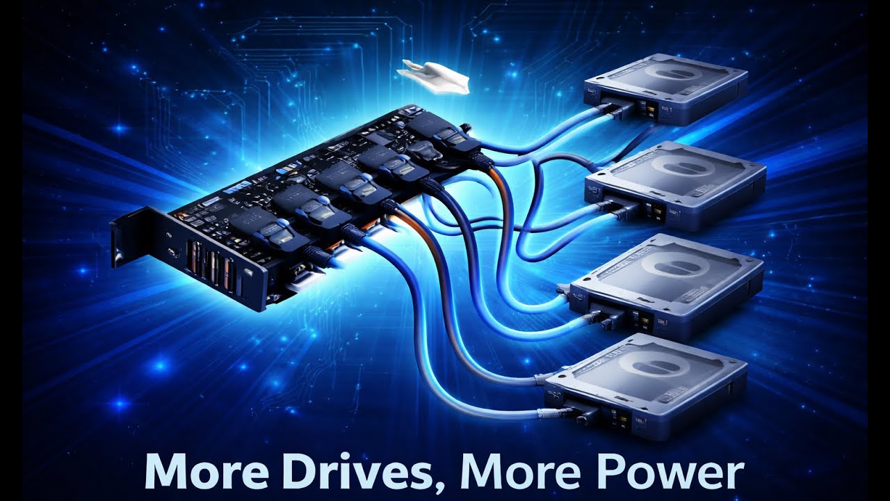 Mais HDs... eu quero mais HDs!!!!! (SATA EXTENSION PCI-E)