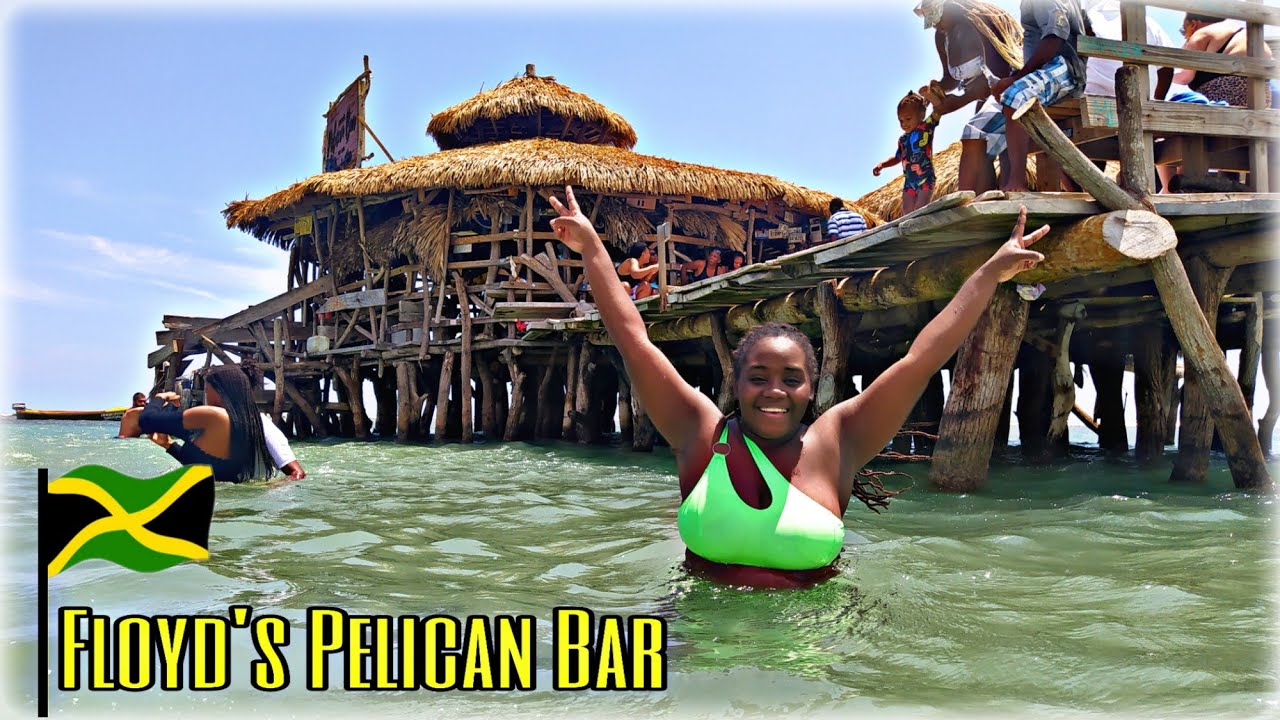 THE COOLEST BAR IN THE WORLD - FLOYD'S PELICAN BAR | St. Elizabeth, Jamaica | Labs Out Loud