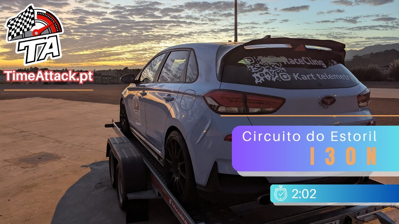 Hyundai i30N | 2:02 Hot Lap at Estoril | TimeAttack.pt — POV on Nankang NS-2R