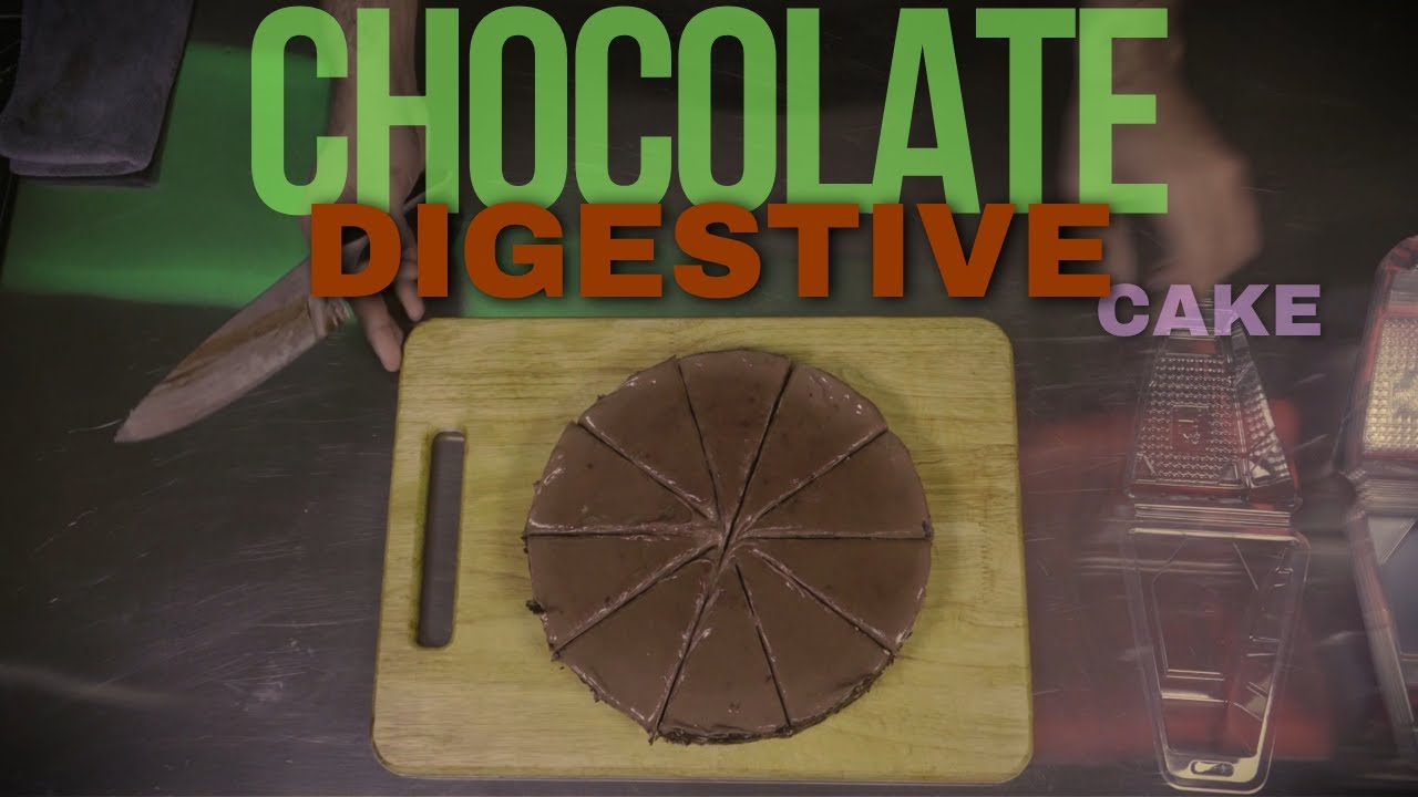 Chocolate Digestive Cake   کیک دایجستیو شکلاتی