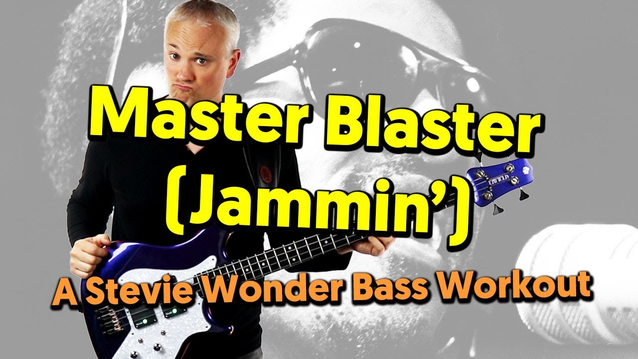 Master Blaster (Jammin') - A Stevie Wonder Bass Workout (Bass Tabs and Tutorial)