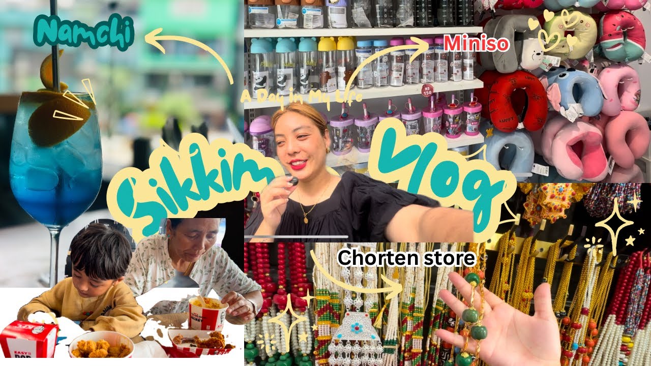 NAMCHI🎀VLOG 🛍️||CHORTEN STORE & MINISO || KFC || UNBOXING VLOG||THE BOX CAFE || DAILY VLOG|| Sikkim.