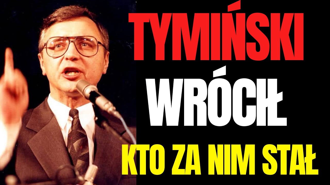 SENYSZYN O TYMIŃSKIM: CHCE WR&Oacute;CIĆ DO POLITYKI, ALE JUŻ NIC NIE MOŻE?