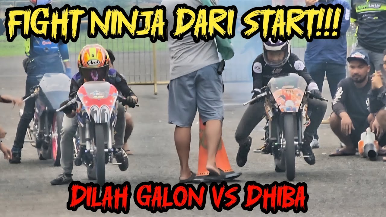HAMPIR GANDENG SAMPE FINISH!! HAPPY TURTLE VS AJM RACING!! 