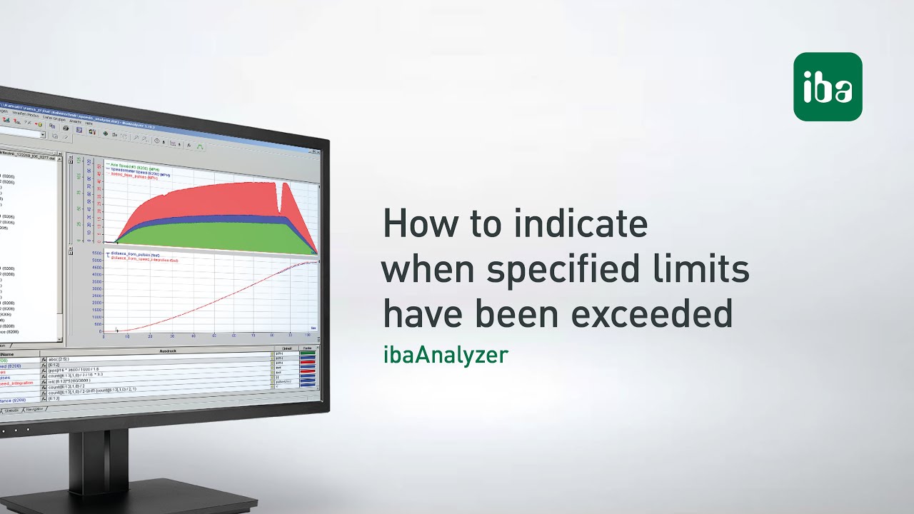 ibaAnalyzer: Как определить, когда превышены заданные пределы (11)