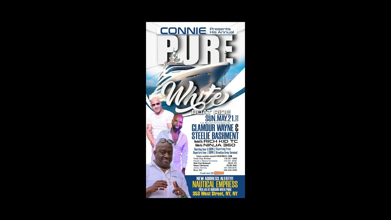 Connie Presents His Pure White Boatride 2023