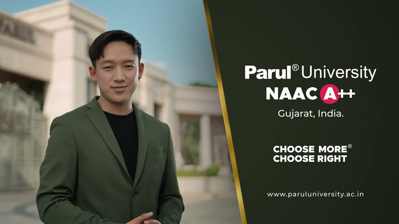 Craft an A+ Career @ NAAC A++ Accredited University | Parul University